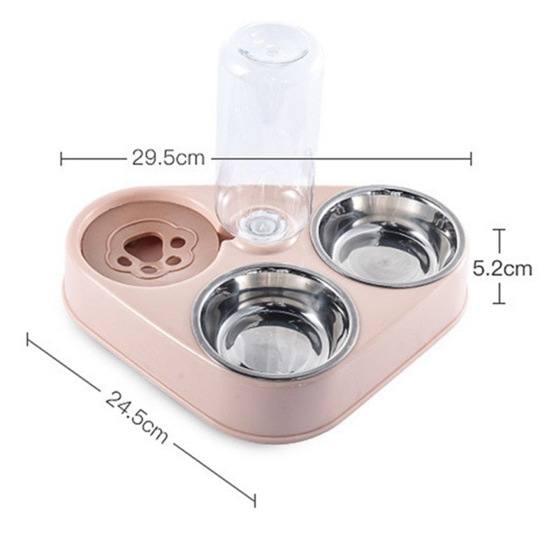 500ML Dog Bowl Cat Feeder Bowl